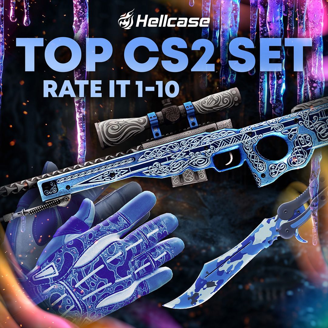 Check out this unique luxurious skin combo 💎 How would you rate it from 1 to 10? Let us know in the comments! #cs2 #cs2skins #counterstrike2 #cs2cases #hellcase