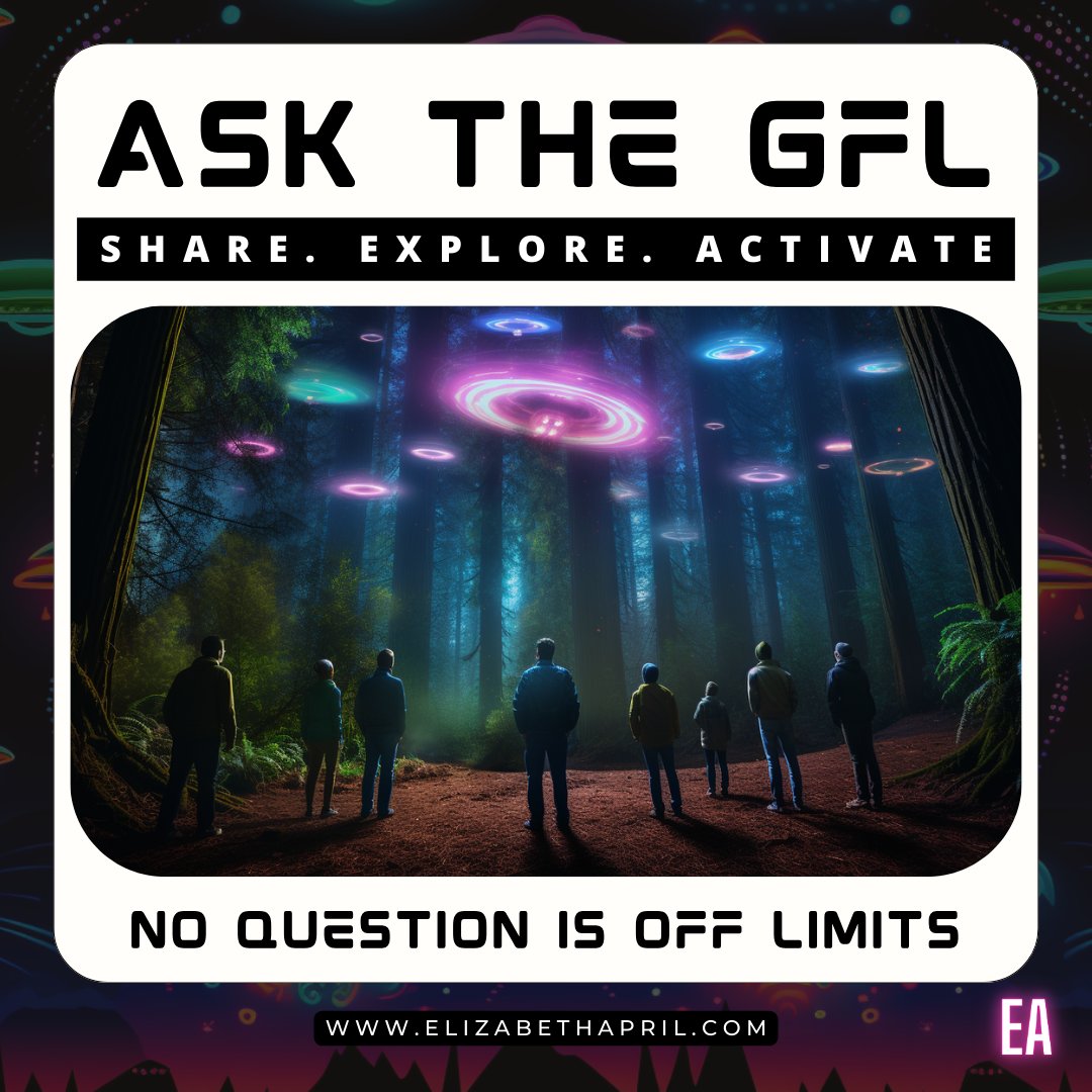 Ready to connect with cosmic aliens? Ask the GFL Forum is your portal to the Galactic Federation! 🌌👽 #elizabethapril smpl.is/898ao