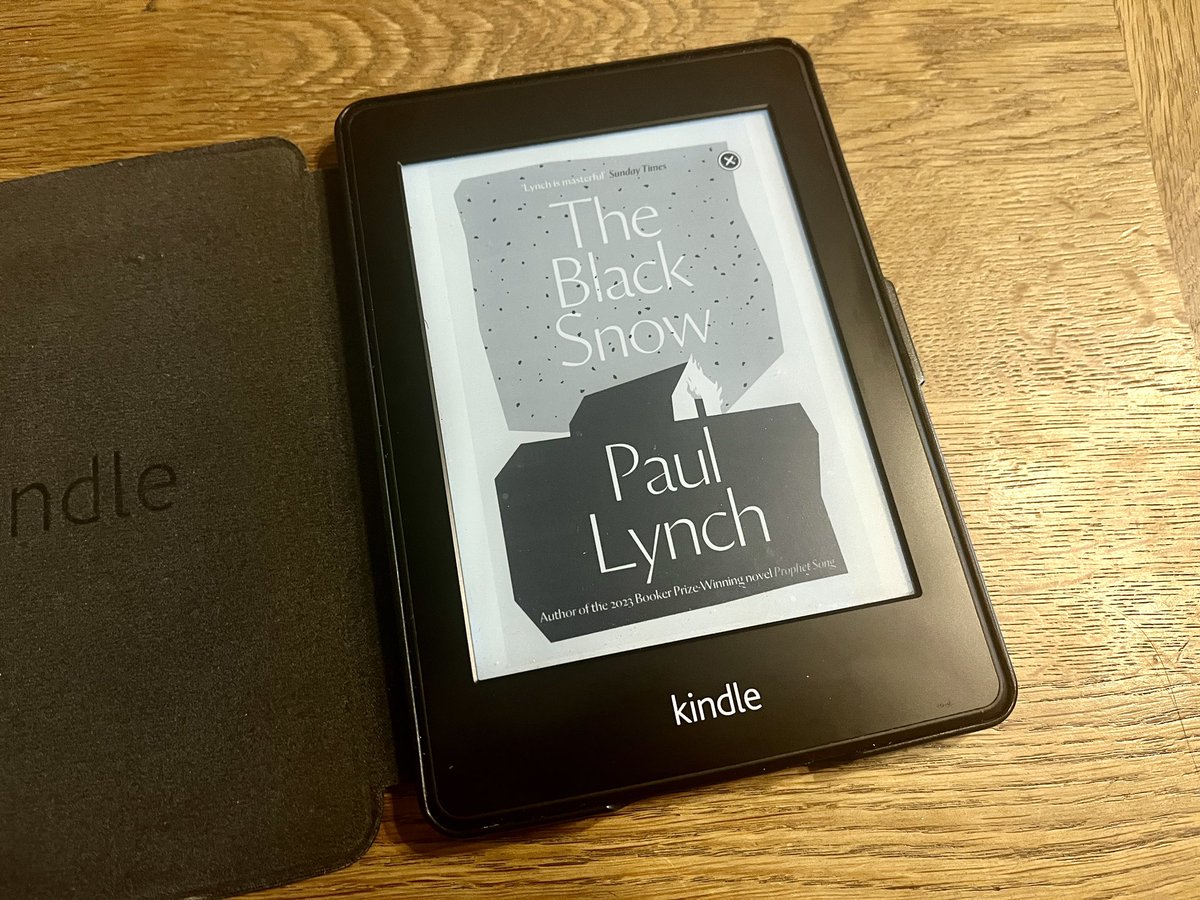 What an amazing book this is. Captivating, gripping, kind of dark... and most importantly - it is in Donegal …
The best place on earth. 
#paullynch #theblacksnow @paullynchwriter