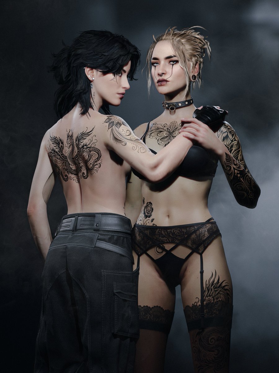 Coming soon new tattoos by @protossvoid_ #Cyberpunk2077 #PhotoMode #VirtualPhotography