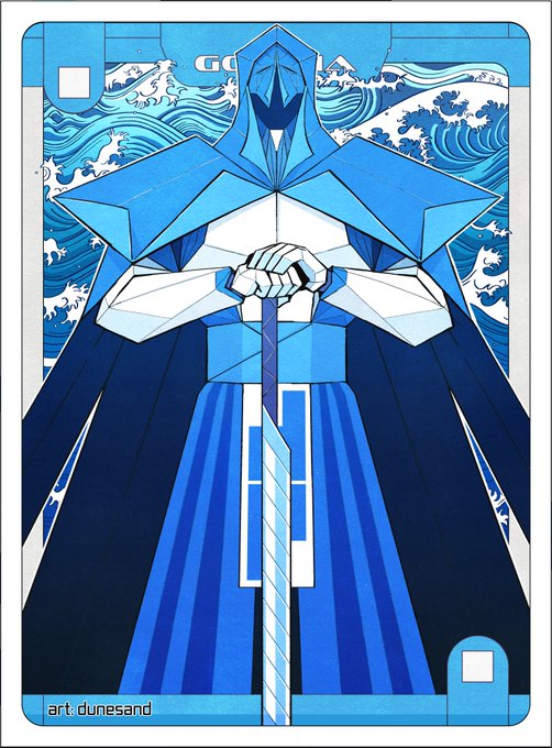 「blue cape weapon」 illustration images(Latest)