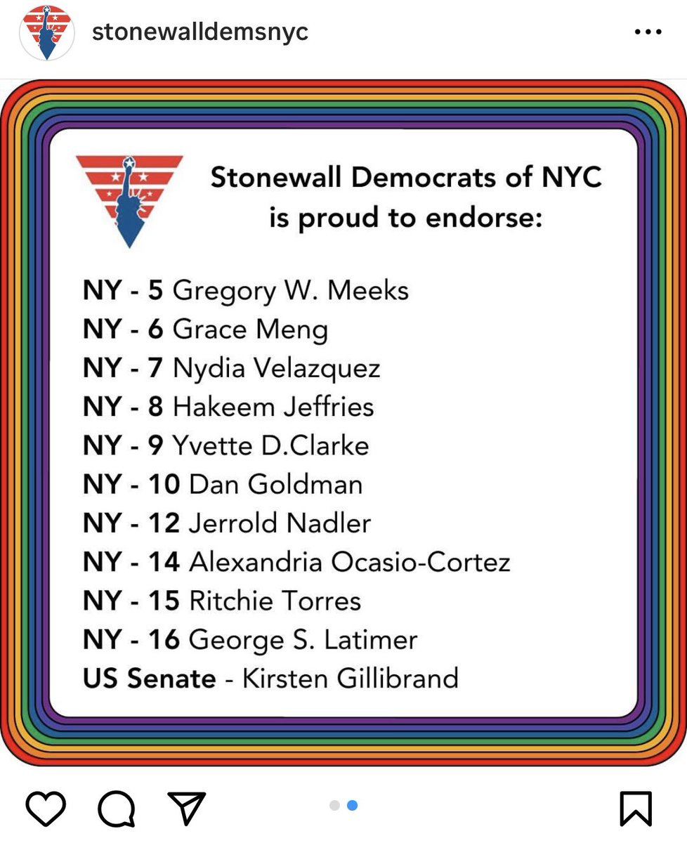 For an organization named after Stonewall to endorse Jamaal Bowman’s AIPAC opponent and Ritchie Torres is absolutely shameful. @SDNYC, you are an embarrassment to the LGBTQIA+ movement.