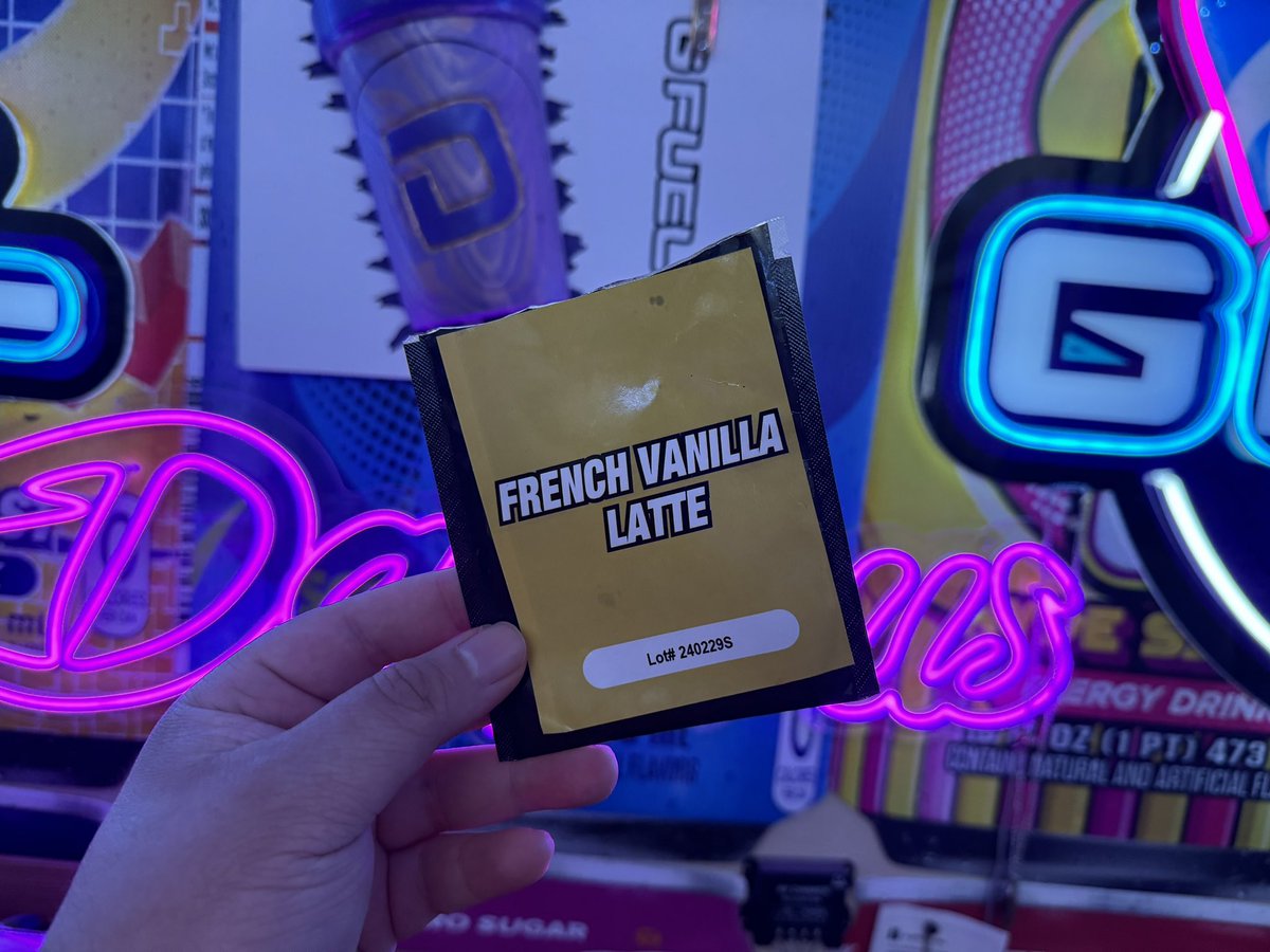 My New Favorite. I LOVE FRENCH VANILLA LATTE… So good. Make sure yall cop. I approve of this 12/10 #GFUELEnergyProtein