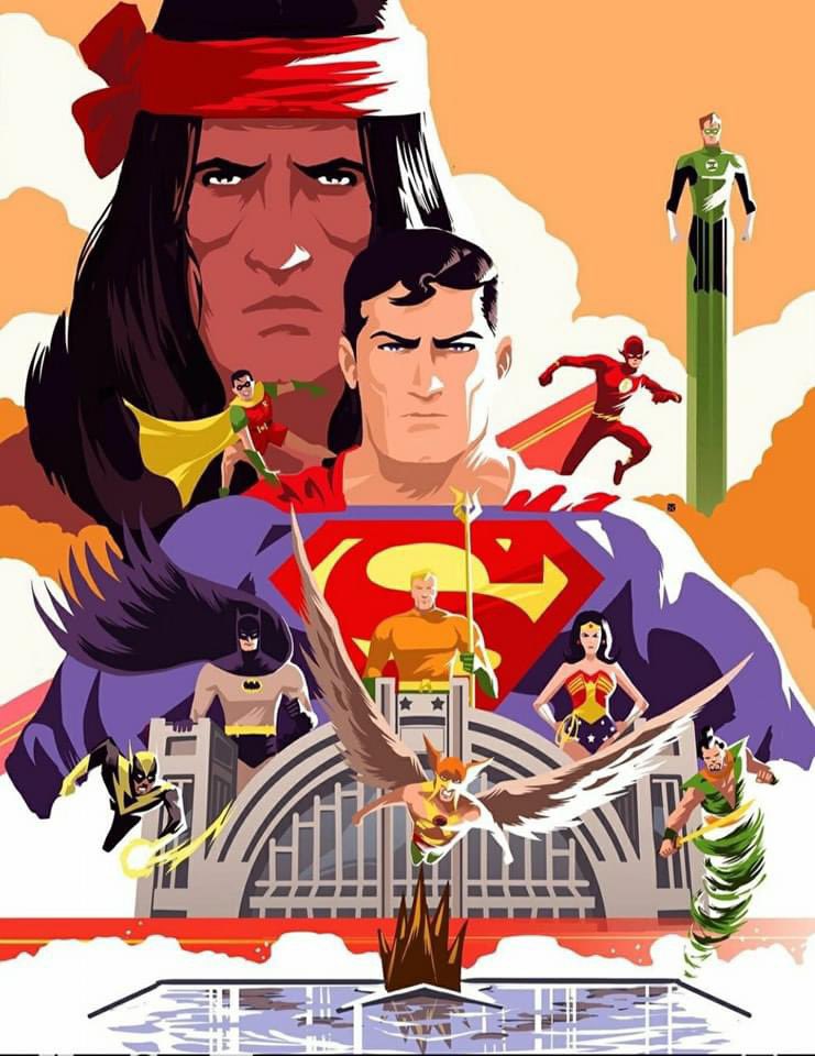 Wishing all my Super Friends a very happy weekend! Don’t  forget to drop by your local shop tomorrow for Free Comicbook Day!  #SuperFriends #FreeComicBookDay  #JusticeLeagueOfAmerica