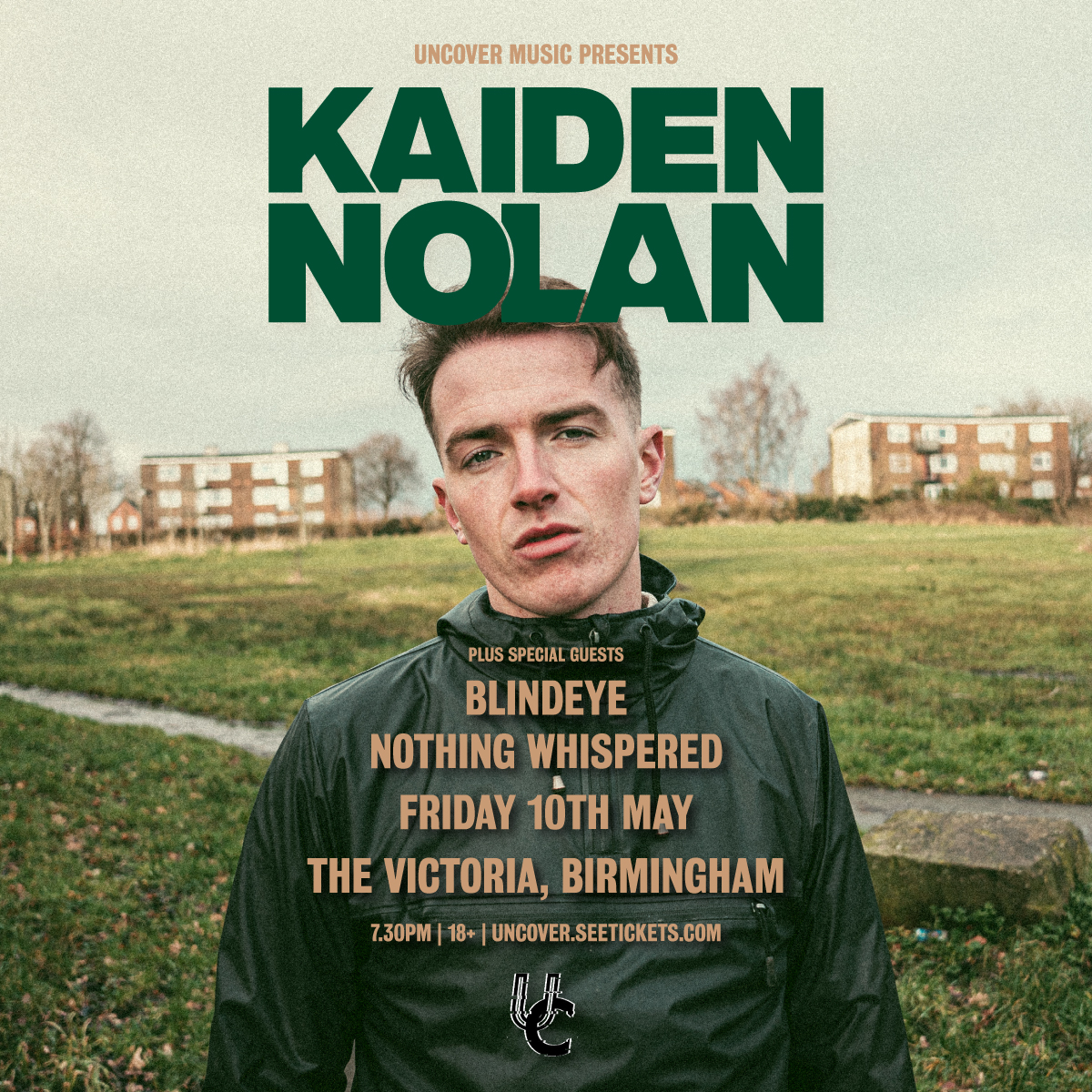 ONE WEEK TO GO 💙 Indie rock/funk singer-songwriter @KaidenNolan headlines @TheVictoria, Birmingham on Friday, 10th May, with special guests BLNDEYE and Nothing Whispered 💥 Tickets on sale now: bit.ly/3TBwjav