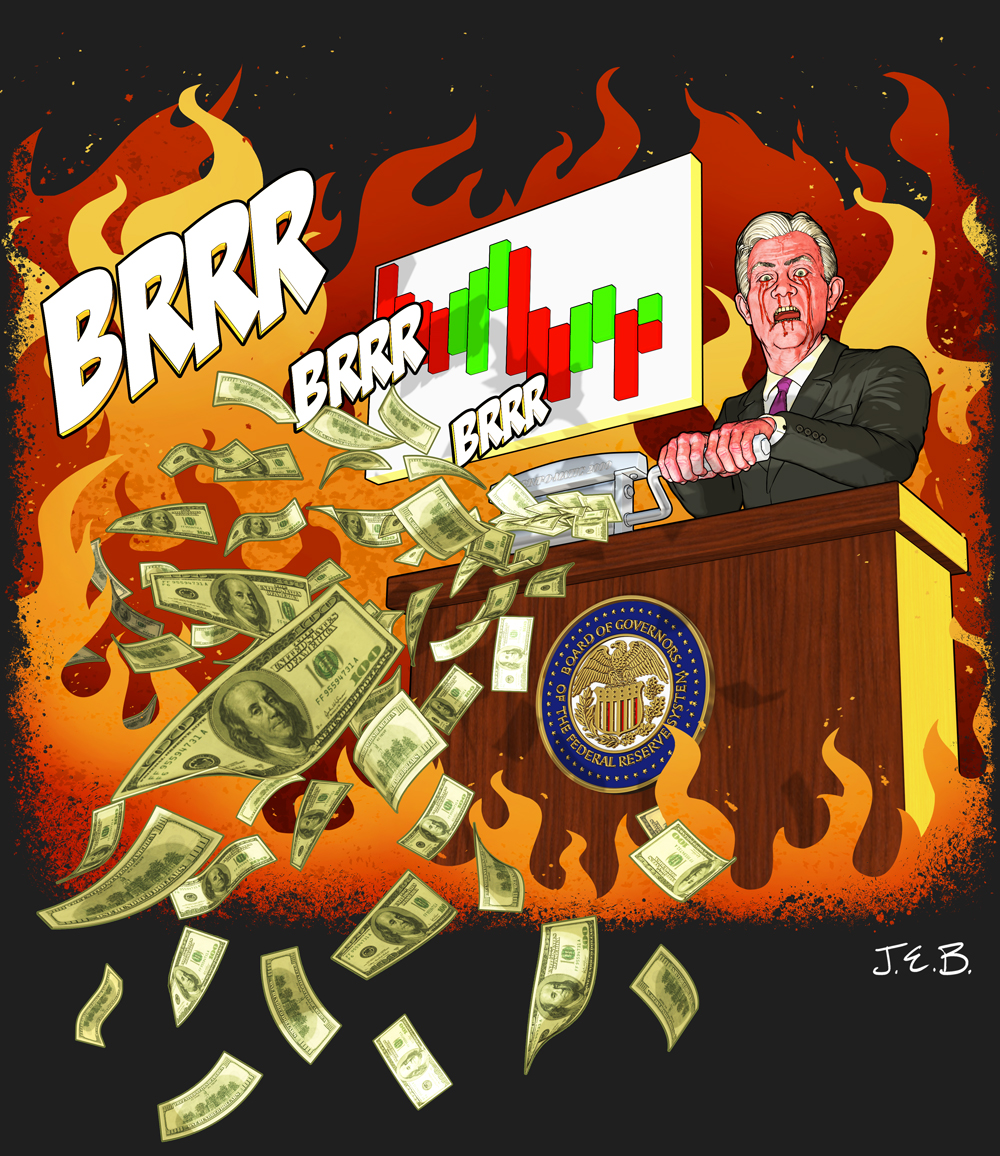 Hello! I make art from the ridiculous ideas that pop into my head. For example...
#BRRR #ENDTHEFED