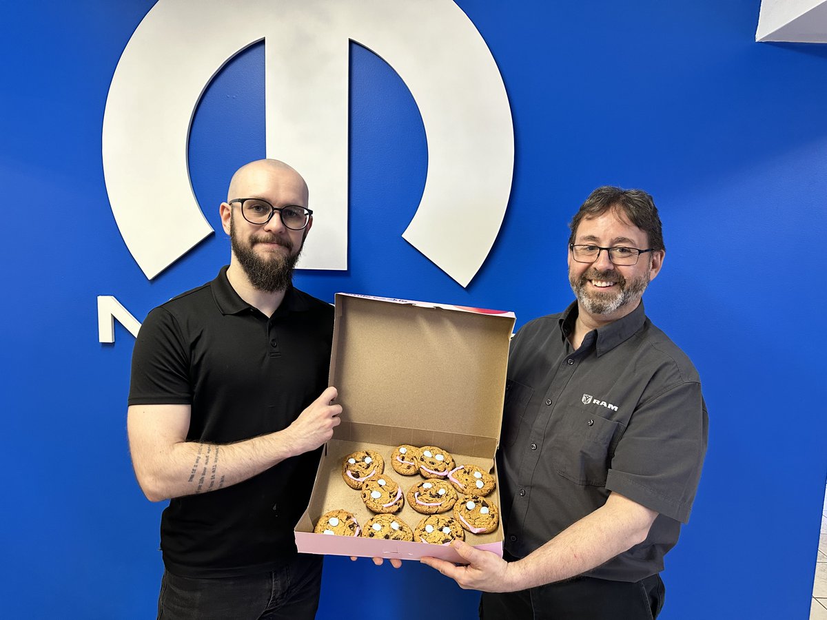 🍪 Smile Alert! 🍪

We treated our staff to smile cookies today! Get yours before Sunday May 5! 100% of proceeds support the Cape Breton Regional Hospital Foundation to renovate the Family Waiting Room and Clinic Room at Cape Breton Regional Hospital! 💜💚

#ColbourneCares