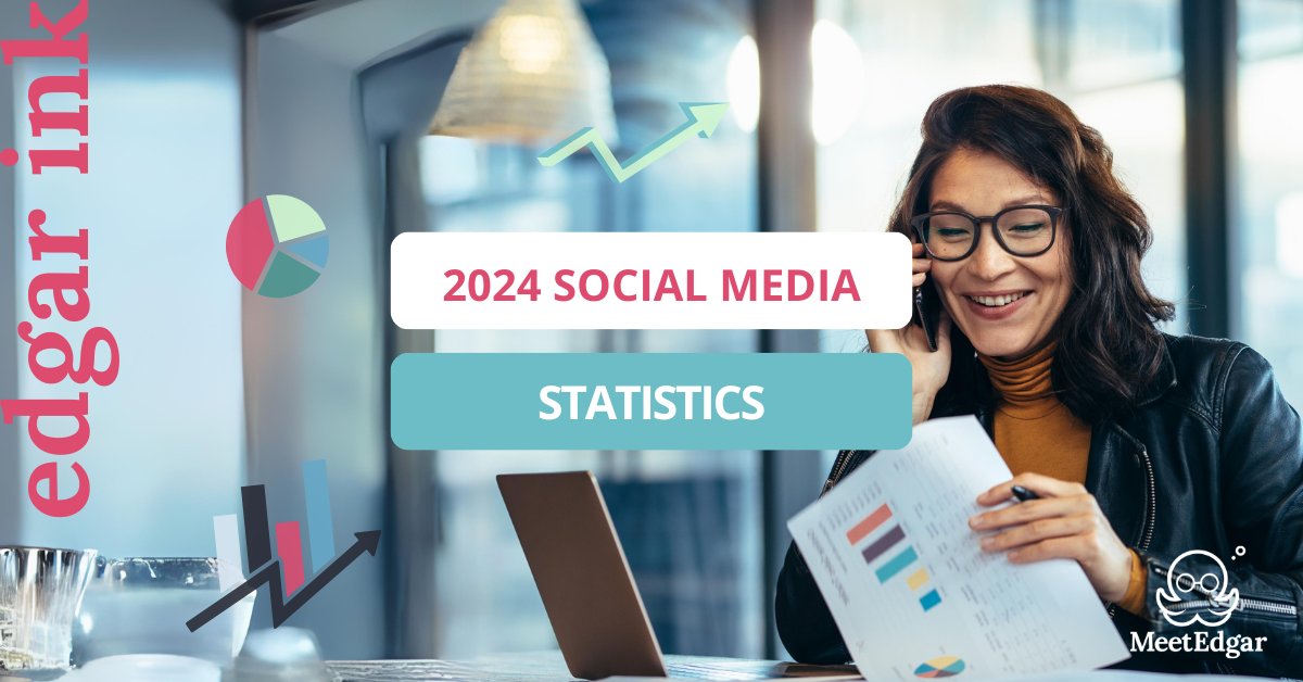 I've rounded up the latest stats in social media to help you supercharge your marketing strategy. Check it out here: meetedgar.com/blog/social-me… #MeetEdgar #SocialMediaTips #SocialMediaMarketing #DigitalMarketing
