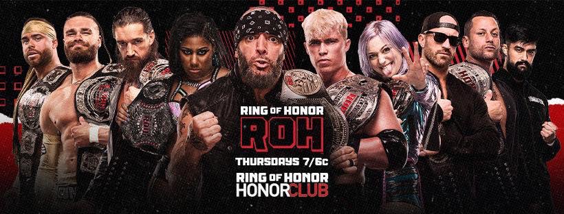 Watching @RingofHonor #ROHTV (#RingofHonor). New Episode - In the Home of @AEW (S16E18) #ROHJacksonville #ROHonHONORCLUB #WatchROH #ROH @DailysPlace #HonorClubTV @ROHonTV 

Watching on and originally aired on #HonorClub on 02 MAY 2024