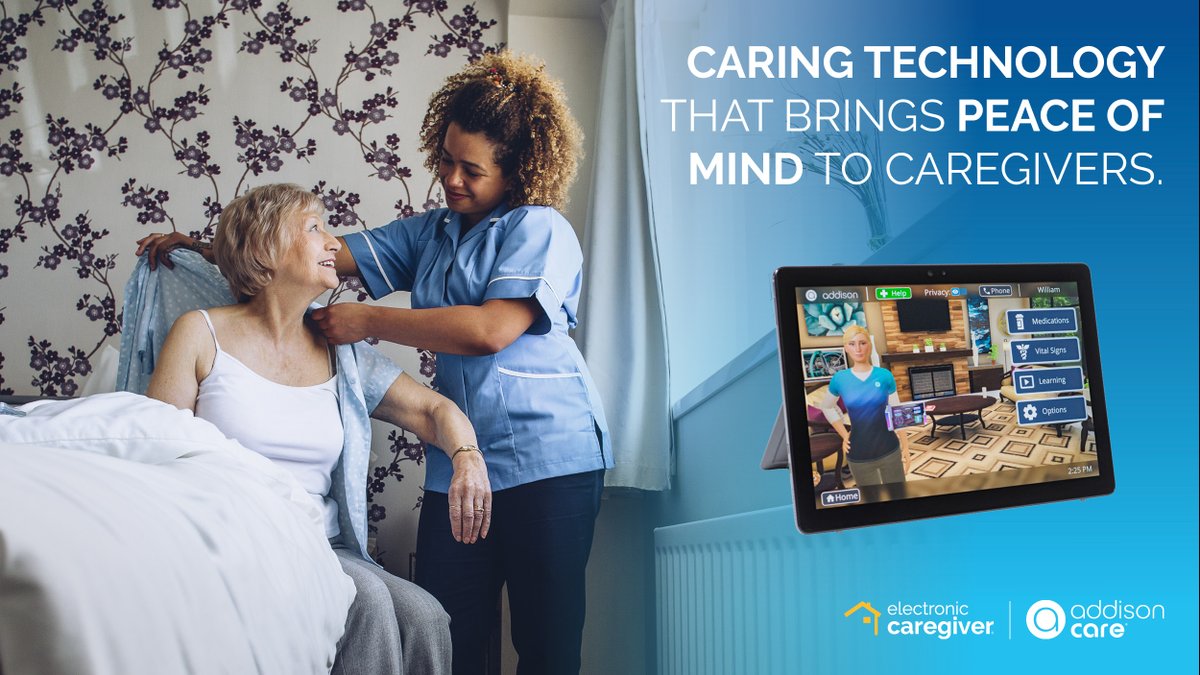 We understand the vital role #caregivers play. That's why our #technology is designed to lighten their load and offer peace of mind, ensuring everyone receives the support they need! 🏠💛