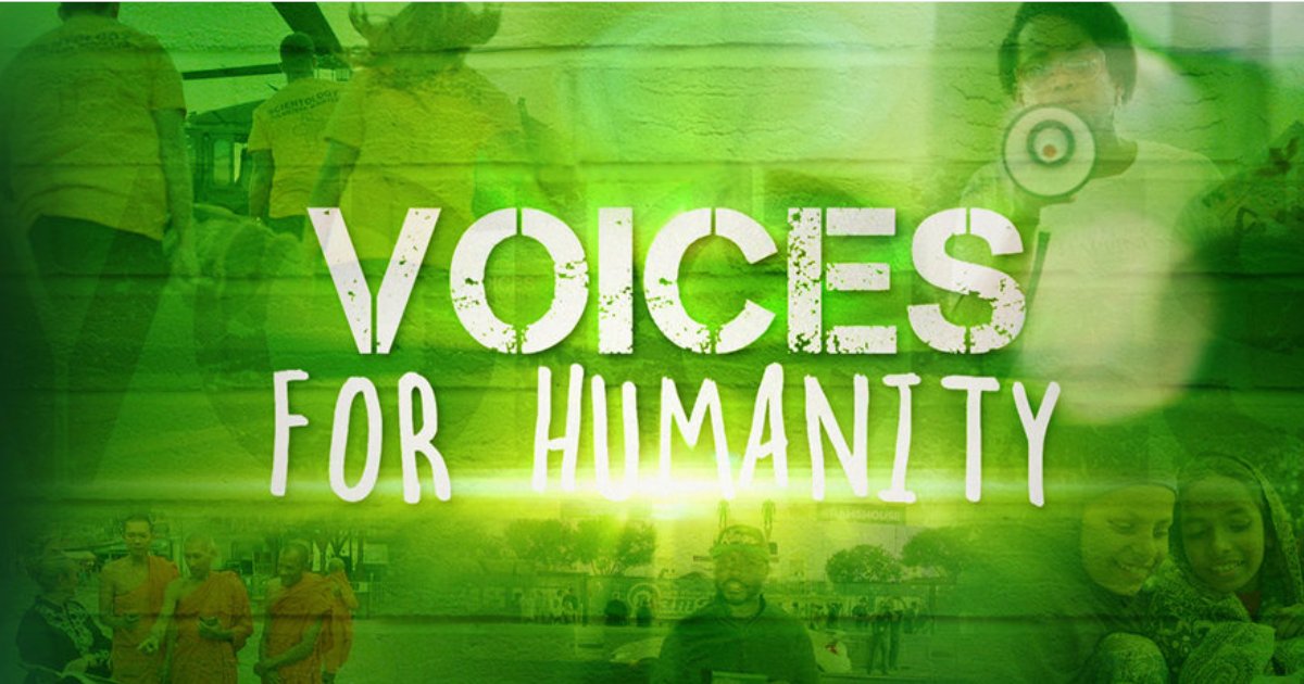 Watch the NEW 2024 SEASON of 'Voices for Humanity' on-demand, at bit.ly/4aEoCXc, Roku, AppleTV, fireTV, and bit.ly/GetTheMobileApp. Change makers from all faiths and cultures extend help to their communities through Scientology-sponsored humanitarian programs.