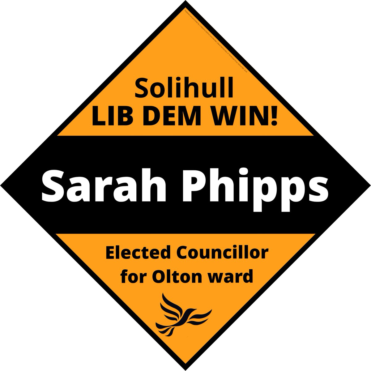 LIB DEM WIN! Congratulations, Sarah Phipps! Elected as Councillor for Olton ward.
@SolihullCouncil #Olton #Solihull #LibDems #WinningHere