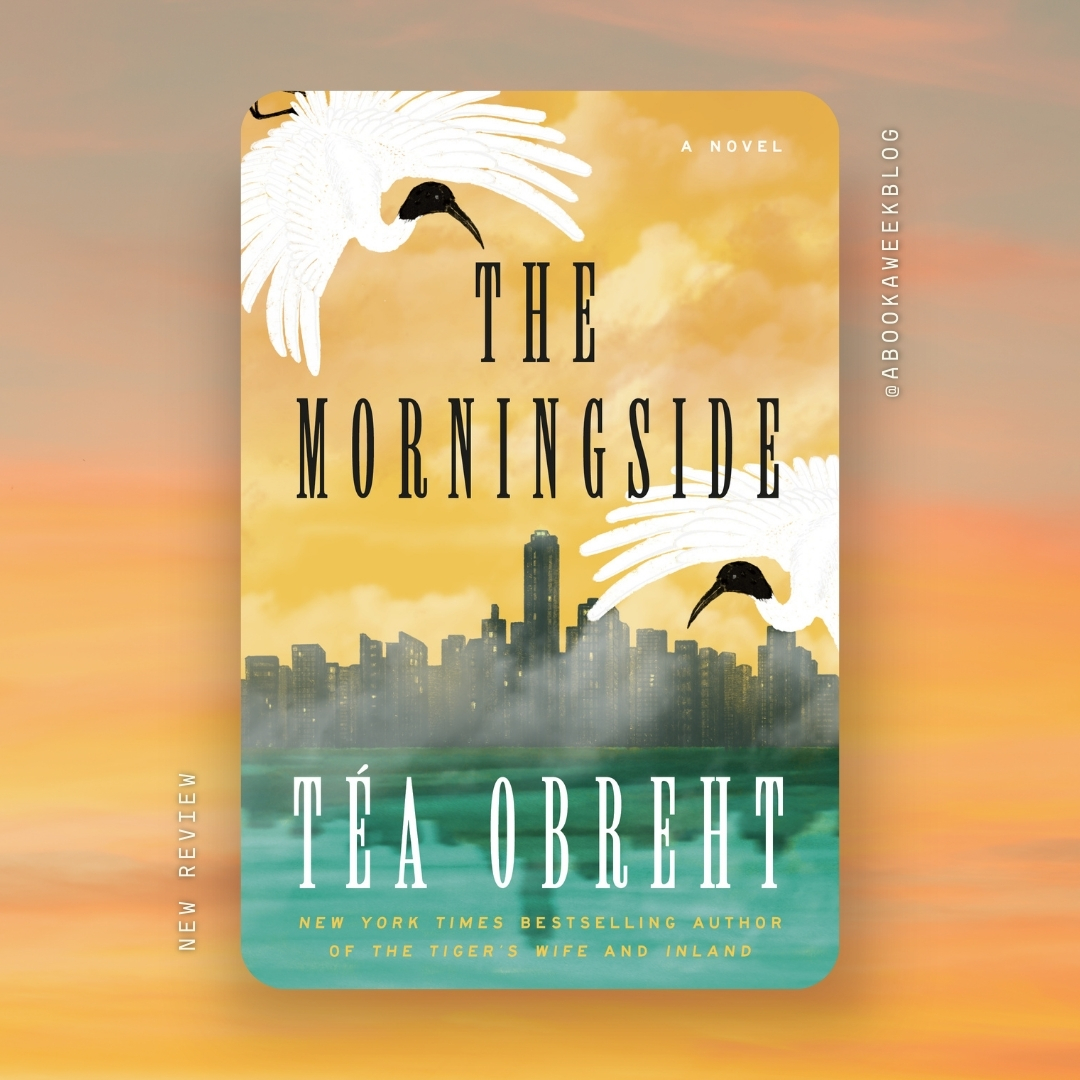 Discover the rich tapestry of themes in Téa Obreht's #TheMorningside! 📚 Follow along as Silvia's exploration of her community unveils a world grappling with climate change, immigration, and more. REVIEW:e135-abookaweek.blogspot.com/2024/05/the-mo… @randomhouse