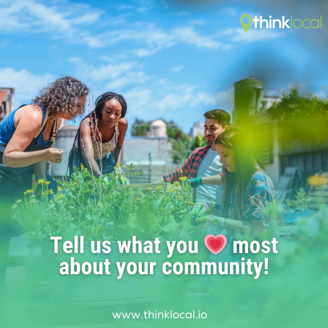 Tell us what you 💗 most about your community!
#community #supportlocal #CommunitySupport #thinklocal #HappyFriday