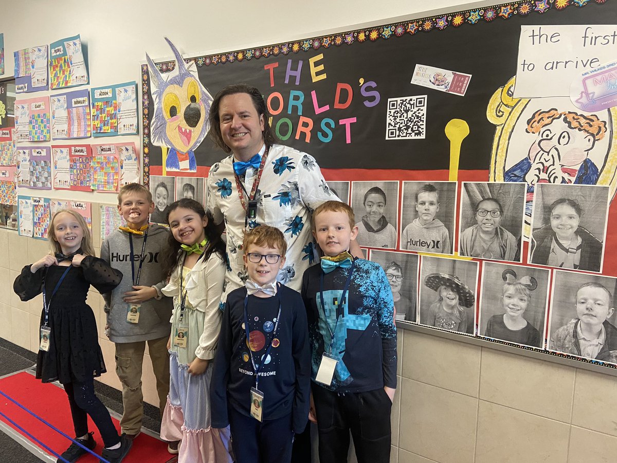 Incredible movie debut with Cole Wilke’s talented third grade students! Cole offers an impressive example of how to integrate performing arts… so lucky to have him #TeachInDavis! @DavisSchools #uted