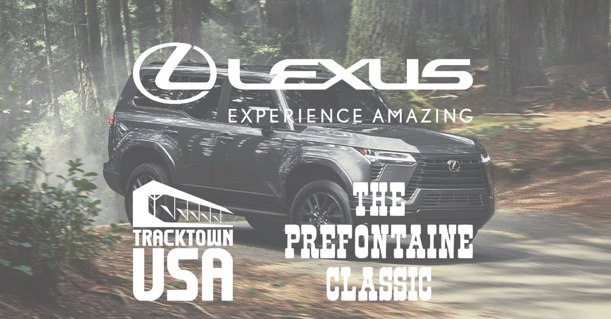 TrackTown USA is proud to announce a partnership with Lexus that names the brand as the Official Luxury Vehicle of @nikepreclassic and the overall TrackTown USA season. Stay tuned for next level experiences for track & field enthusiasts at Hayward Field this season 💫