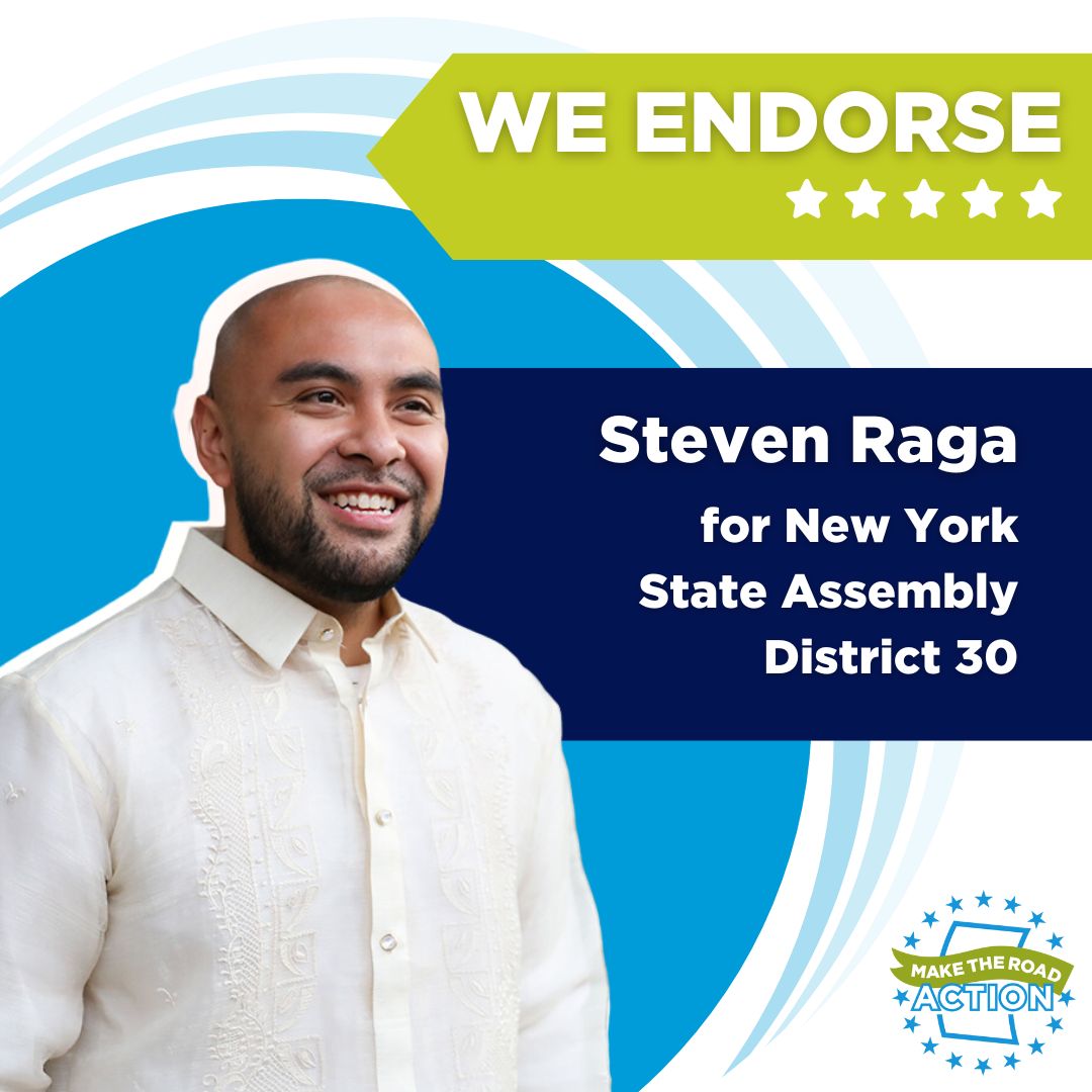 Our members are EXCITED to announce their endorsement for @RagaForQueens for NYS Assembly! He has been fighting for marginalized immigrant communities since the beginning! Let’s make sure we pass #ExcludedNoMore and #Coverage4All!