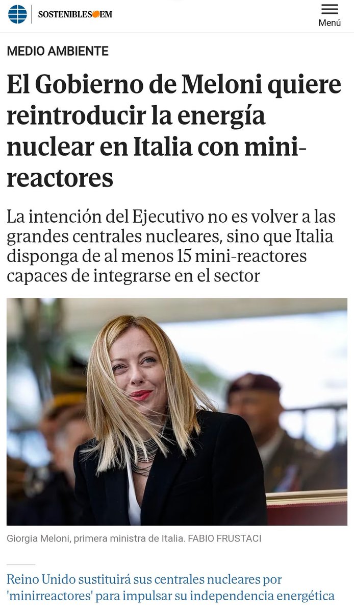 🤷 y nada Giorgia a lo suyo !