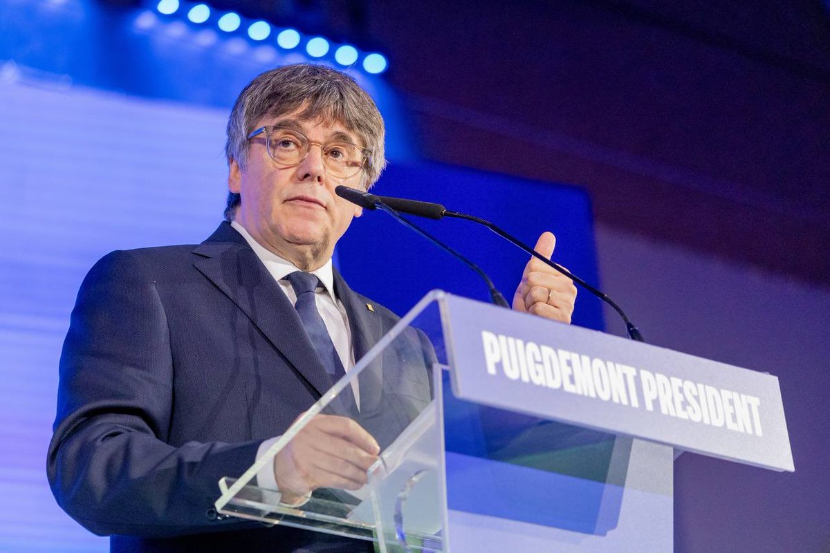 📲 [DIRECTE] Acte de campanya del Penedès amb el president @KRLS Puigdemont

Clica: youtube.com/watch?v=yXOiF2…

Aixequem Catalunya. Recuperem el país. Puigdemont President!

#PuigdemontPresident #Lleials1O