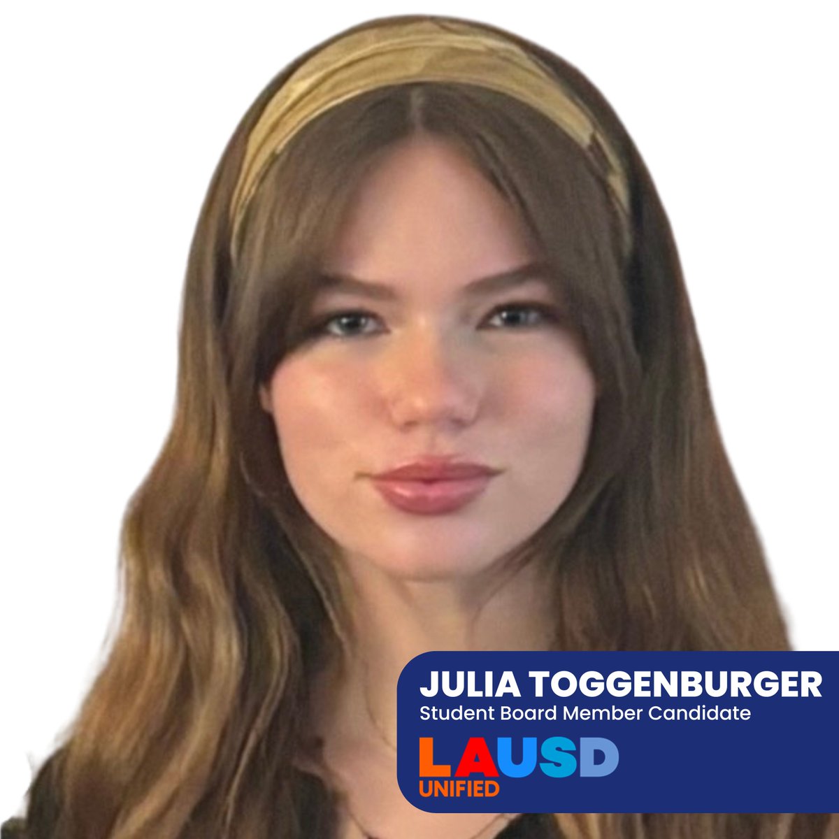 Meet Julia from Taft Charter High, dedicated to amplifying student voices and introducing culturally responsive resources for all #LASchools students and families. @LASchools high schoolers, vote for your Board of Education representative on Schoology from May 9-23.