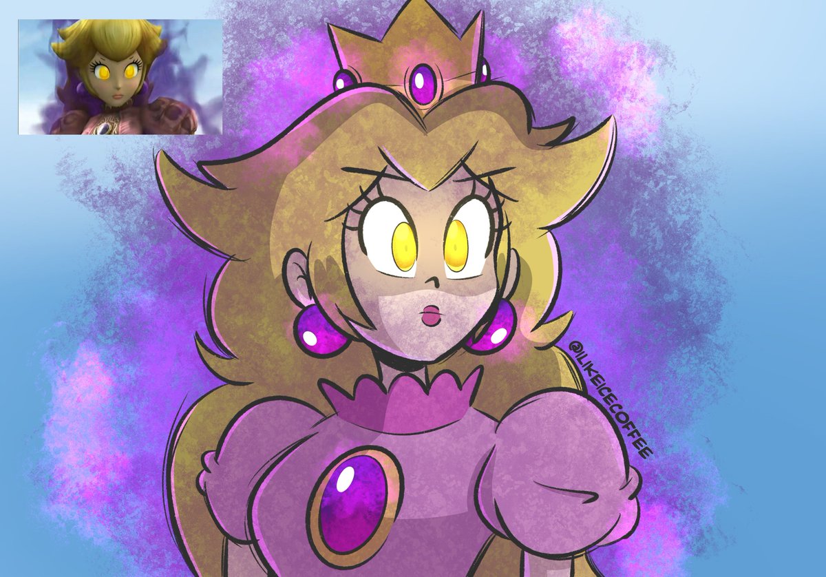Even as an evil clone, Peach still looks gorgeous🍑🔥

(Fun fact, I never saw this scene play out with Peach when I played the game because I always saved her from Petey! Sorry, Zelda!😭)