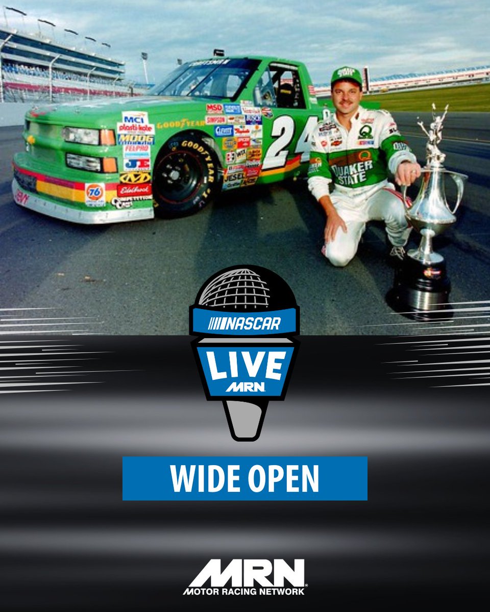 #NASCARLive Wide Open | 5/2/24 Follow along as: @TheMikeBagley catches up with new NASCAR Hall of Fame nominee, Jack Sprague. 📻Listen: mrn.com/nascarlive 🟢Spotify: nas.cr/3seSXXx 🍎Apple: nas.cr/3JBKC7i #AskMRN | #NASCAR