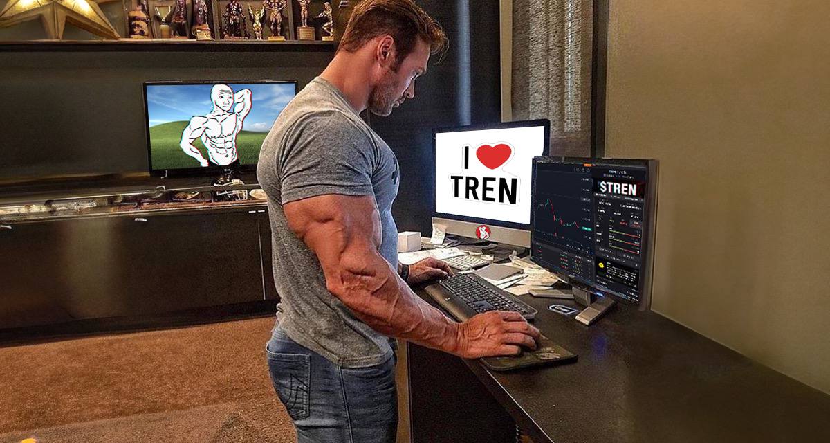 YOU ARE BEING GIVEN A GENERATIONAL ENTRY TRILLIONS OF PEOPLE WILL BE BUYING TREN EVERY GYM BRO, EVERY VARBIE, EVERY CRYPTO BRO THIS IS INEVITABLE💉💉💉