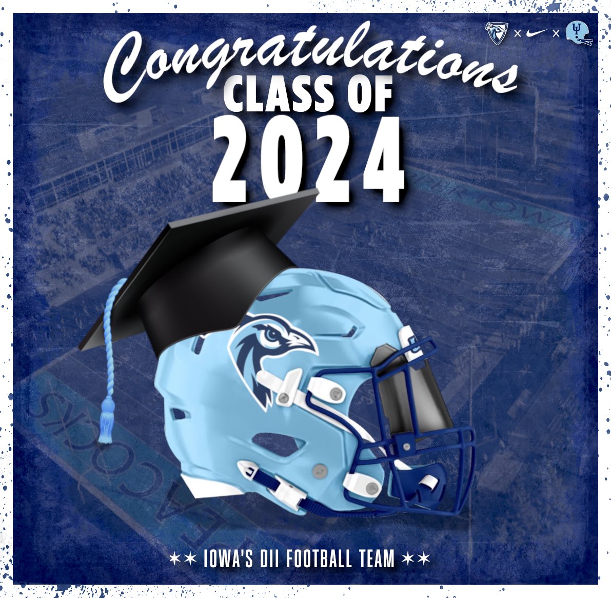 Congrats to all 2024 UIU graduates walking across the stage tomorrow! Especially thankful for our group of ‘24 football grads. Outstanding group of quality young men who will positively impact their professions, families, and communities in the years to come‼️ #SLEDGE | 🦚🏈