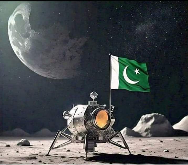 الحمد اللہ پاکستان نے آج اپنا پہلا سیٹلائٹ  مشن چاند پر روانہ کر دیا،  پاکستان چاند پر جانے والا چھٹا ملک اور 57 اسلامی ممالک میں سے پہلا اسلامی ملک ہے اللہ پاک اس مشن کو کامیاب فرمائے آمین ثم آمین ۔۔۔!! 🇵🇰💚
#PakistanLunarMission 
#fridaymorning