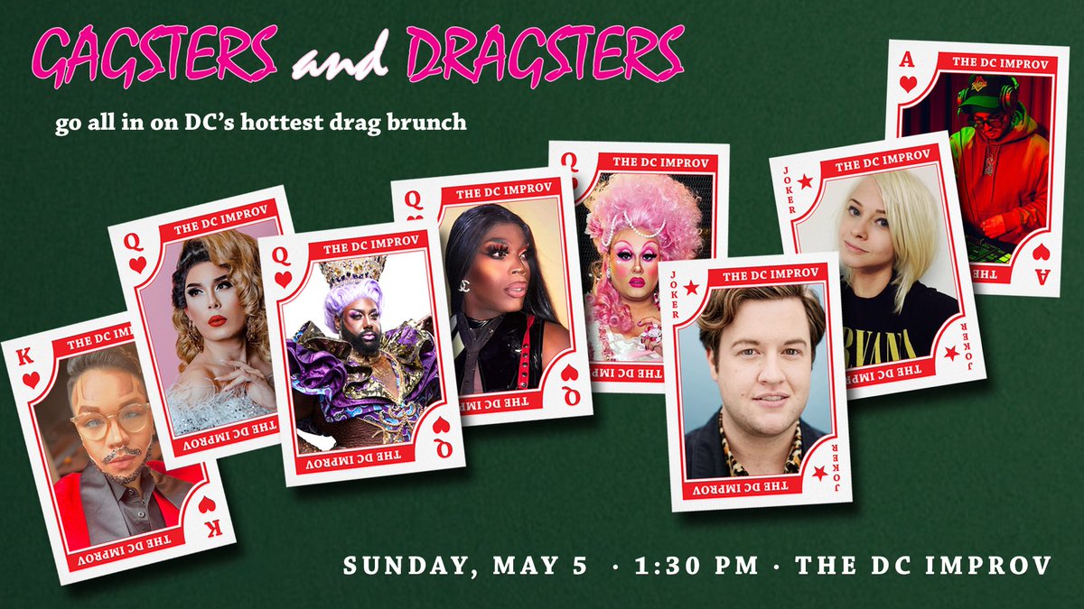 This weekend it ain't gonna rain indoors. Gagsters & Dragsters is this Sunday! dcimprov-com.seatengine.com/shows/253868