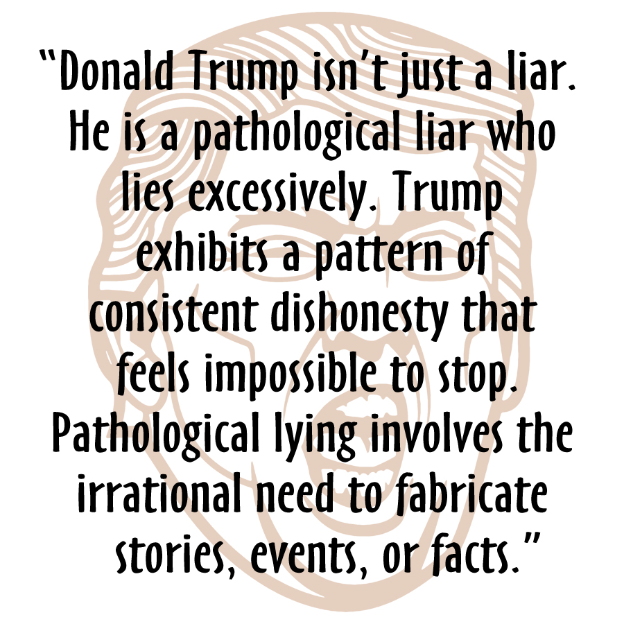 Look. Donald Trump is a Pathological Liar. There is no refuting it. As with January 6th. We all KNOW what we are seeing. As we all KNOW what we saw. Donald Trump is a pathological liar. And THAT is TRUTH. #PathologicalLiar #TrumpIsAPathologicalLiar #TrumpIsNotFitToBePresident