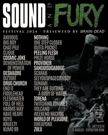 Sound and Fury 2024 This line up is insane so y’all need to get your tickets now lfg.soundandfury.la/e/sound-and-fu… See y’all there! ❤️