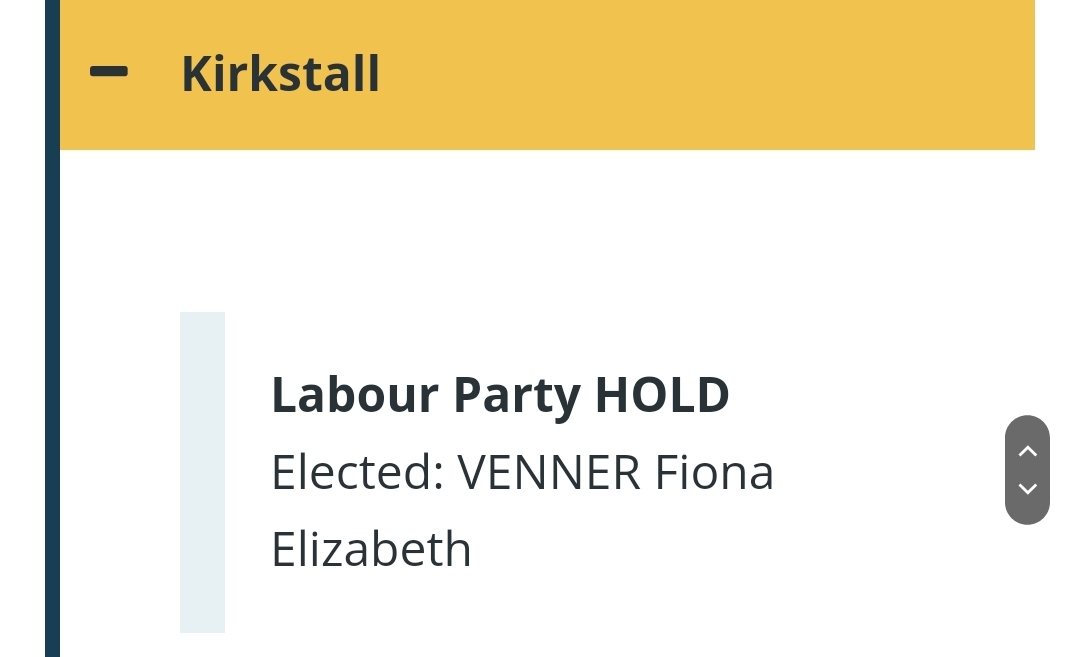 Big congratulations to @FionaVenner on being re-elected as Councillor for Kirkstall 💪