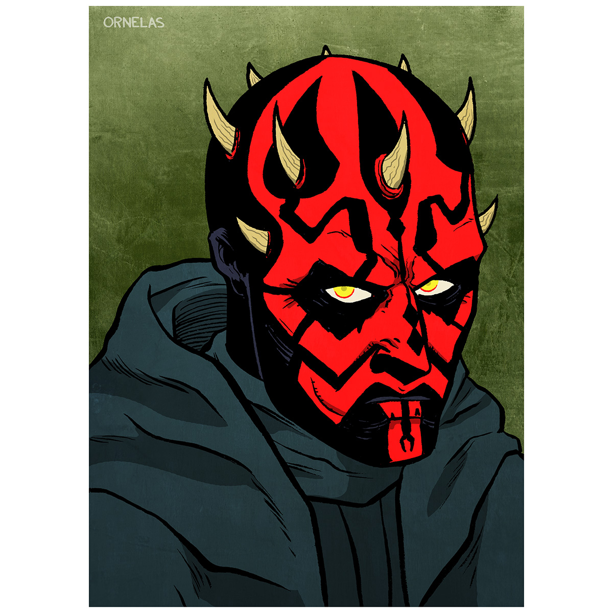 May The Third Be With You #BuyOrnelasArt #commissionsopen #comicbooks #comix #supportlocalartists #shopsmall #supportindieartists #starwarsart #maythe4thbewithyou #maythefourth #DarthMaul #SithLord