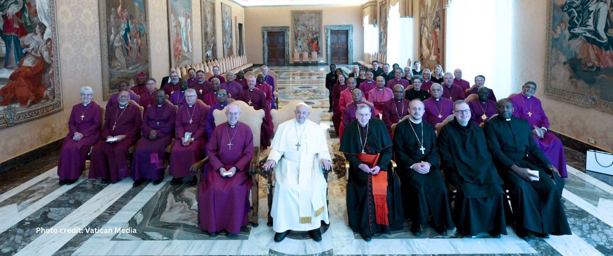 Down & Dromore news: Archbishop John McDowell meets Pope Francis with Anglican Communion Primates: On Thursday 2 May Archbishop John McDowell met Pope Francis in an audience with colleagues as part of the 2024 Anglican Primates Meeting in Rome.  … downanddromore.org/news/2024/05/a…