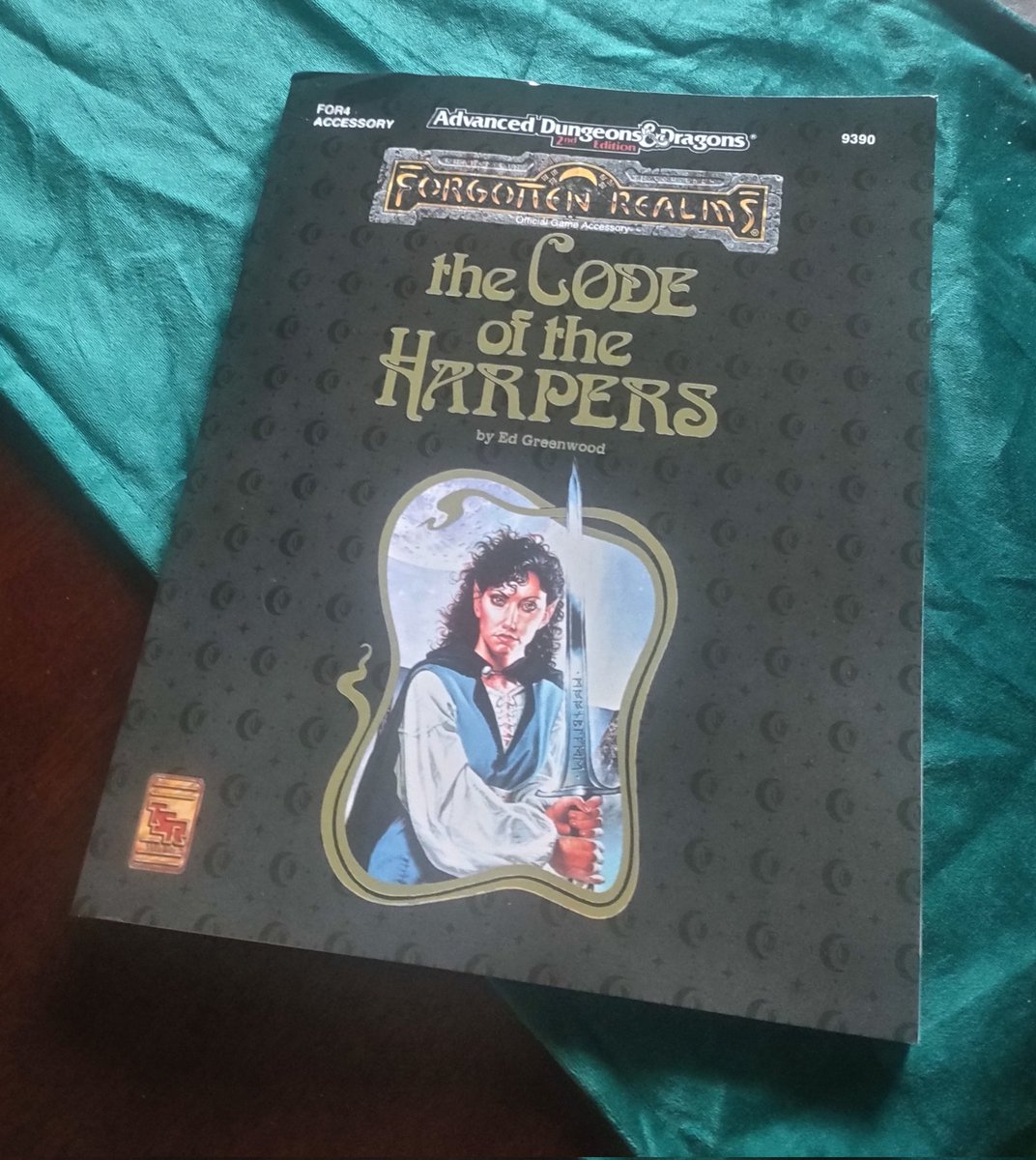 I picked up 'The Code of the Harpers' by Ed Greenwood as a POD for my D&D 5e campaign. It's a great little book and is filled with plenty of ideas and hooks I can put to good use. I'm introducing a Harper patron into the game on Sunday - let's see how the players react!