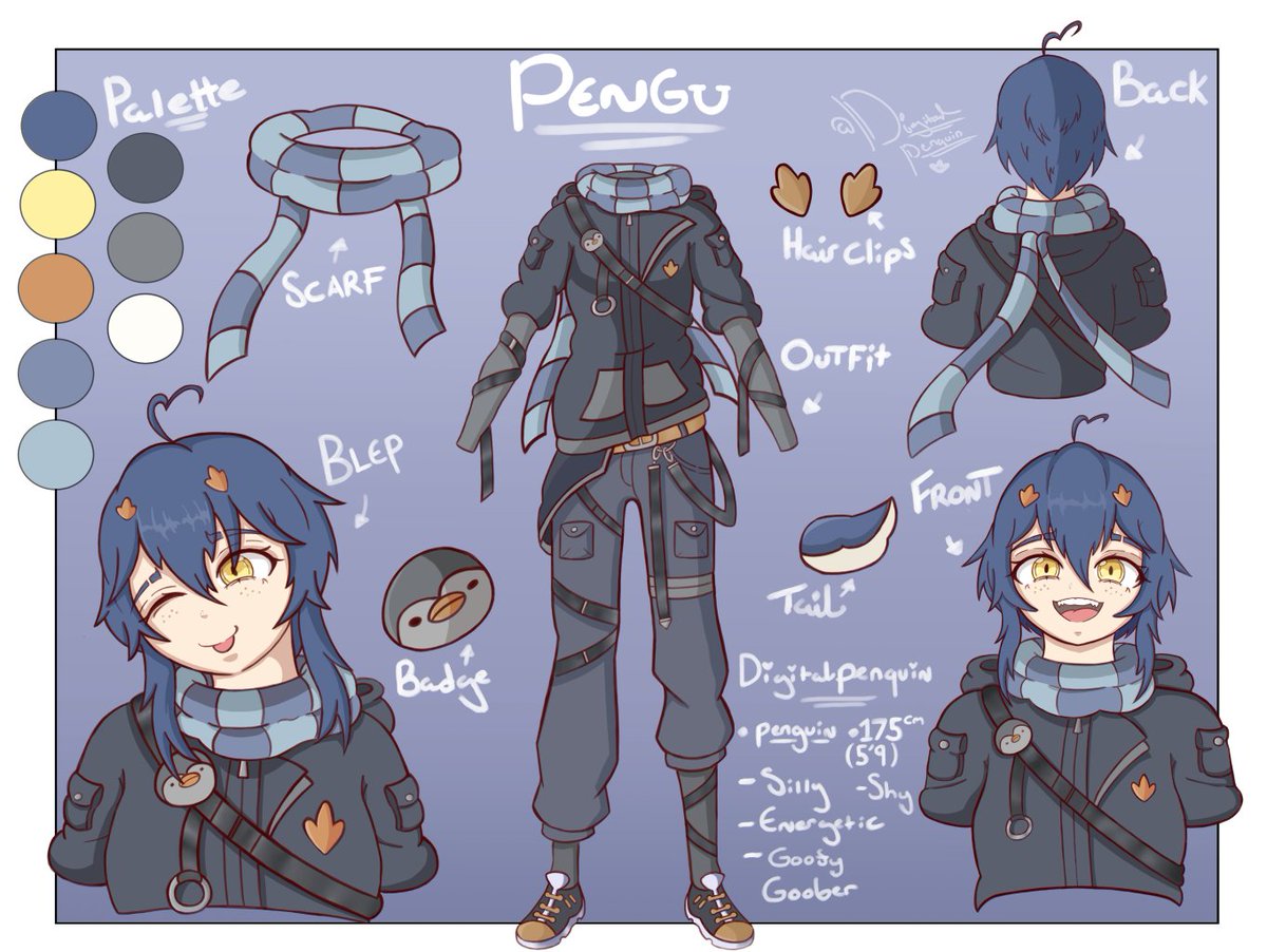 Digital_pengu's tweet image. Been away for awhile working on updating my look
here is the Results Hope you like it!😶👉👈

🐧Hope y&apos;all have a good day much love!💜