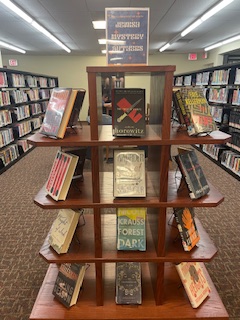 May  is also Jewish Heritage Month, and Tanya from the Readers' Advisors has  put together the following display of Jewish mystery authors. Happy  Reading! #JewishHeritageMonth #mysterybooks #HappyReading