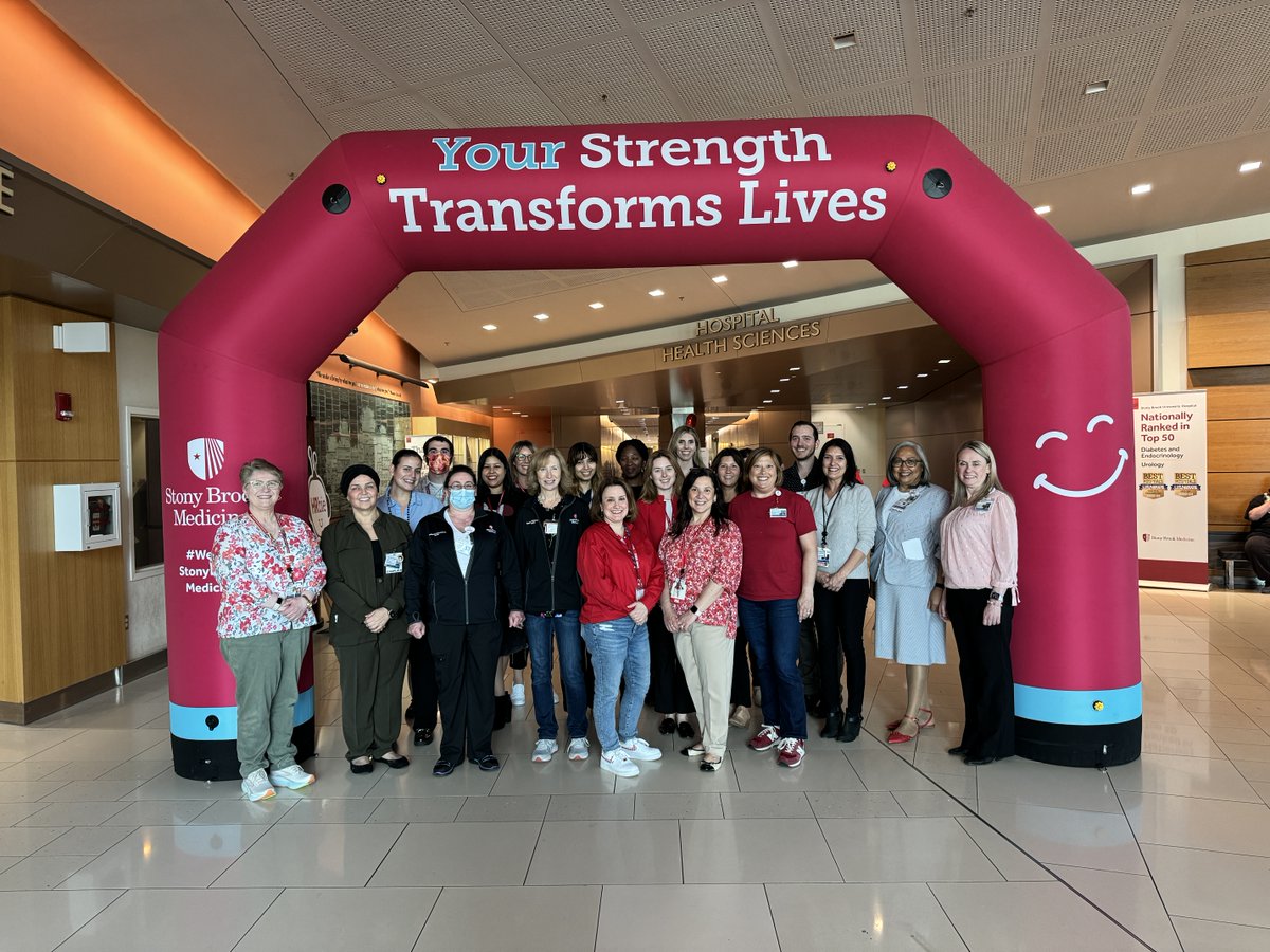 Let's hear it for our incredible #PatientExperience Team! ❤️ Your strength truly transforms lives! #PatientExperienceWeek #WeAreStonyBrookMedicine