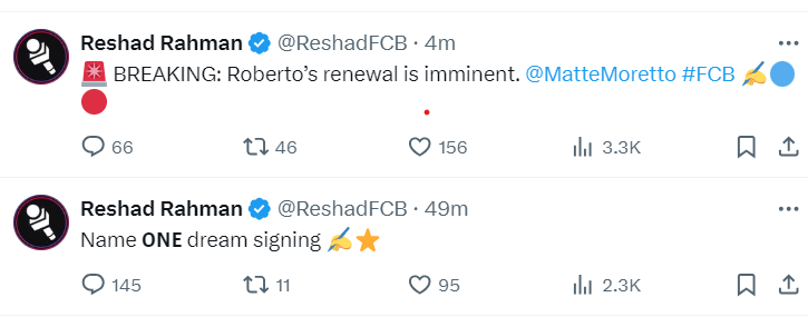 from naming one dream signing to roberto renewal news in next tweet imo cant even dream properly 🤣🥲