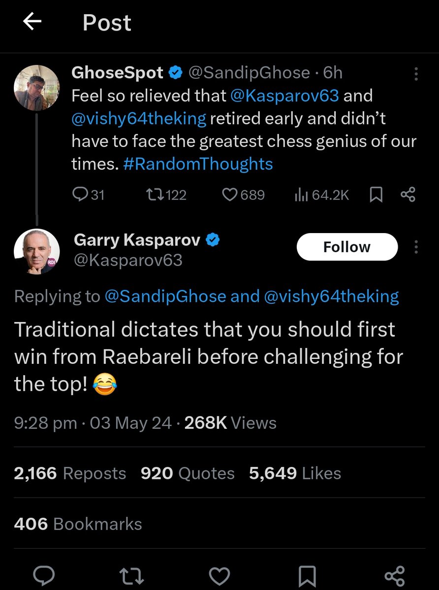 OMG 🤣😆 LOL International beizzati by @Kasparov63 Thank you @BesuraTaansane for sharing this gem I actually went to his replies section to check if it was real 😀😂😂