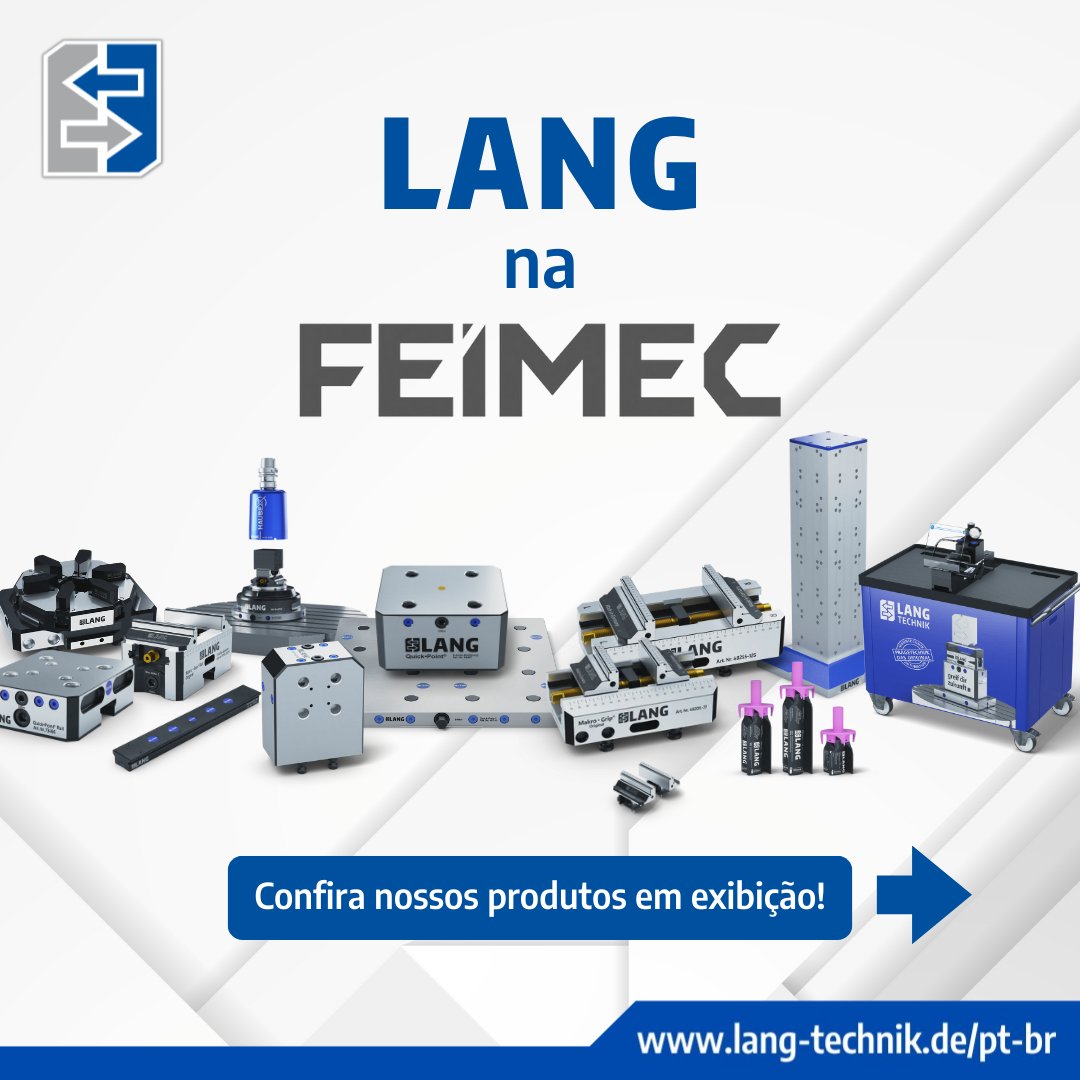 langtechnik_br's tweet image. É SEMANA QUE VEM!!!

Confira o que estará em exposição no estande da LANG semana que vem na FEIMEC!

Dias 07 a 11 de maio de 2024, no São Paulo Expo, São Paulo, SP. Estande E099!

Acesse o site feimec.com.br/pt/credenciame… para mais informações!

#feimec2024 #langtechnik