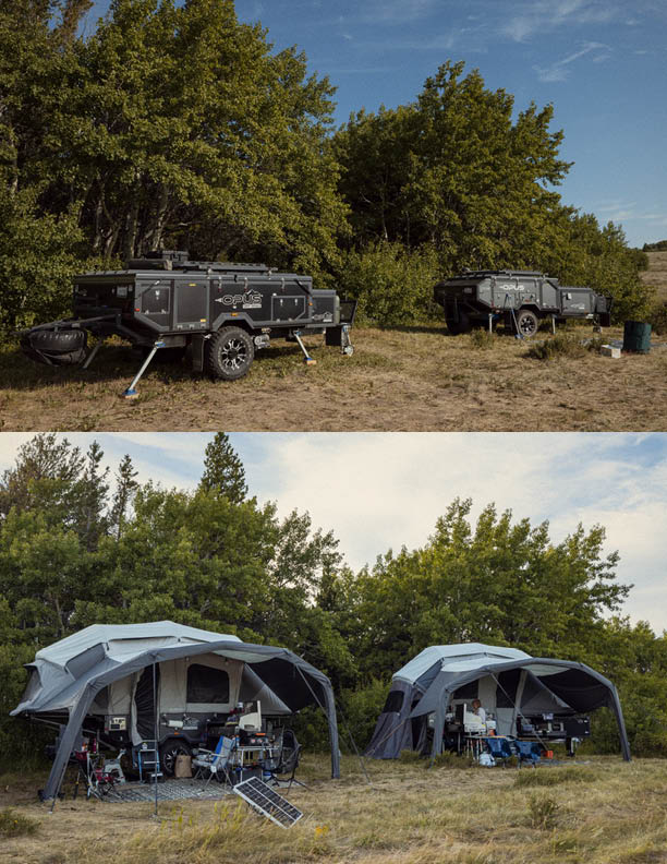 Perfect spot for an #OP4 and #OP2 to set-up camp for the night! #OpusAdventureRun 

#opuscamper #opuscampers #overlanding #overland #toughluxury #adventureaddicts #offgrid #explore #adventure #adventurefurther #offroadcampers #offroadtrailers #offroadlife #offroadliving