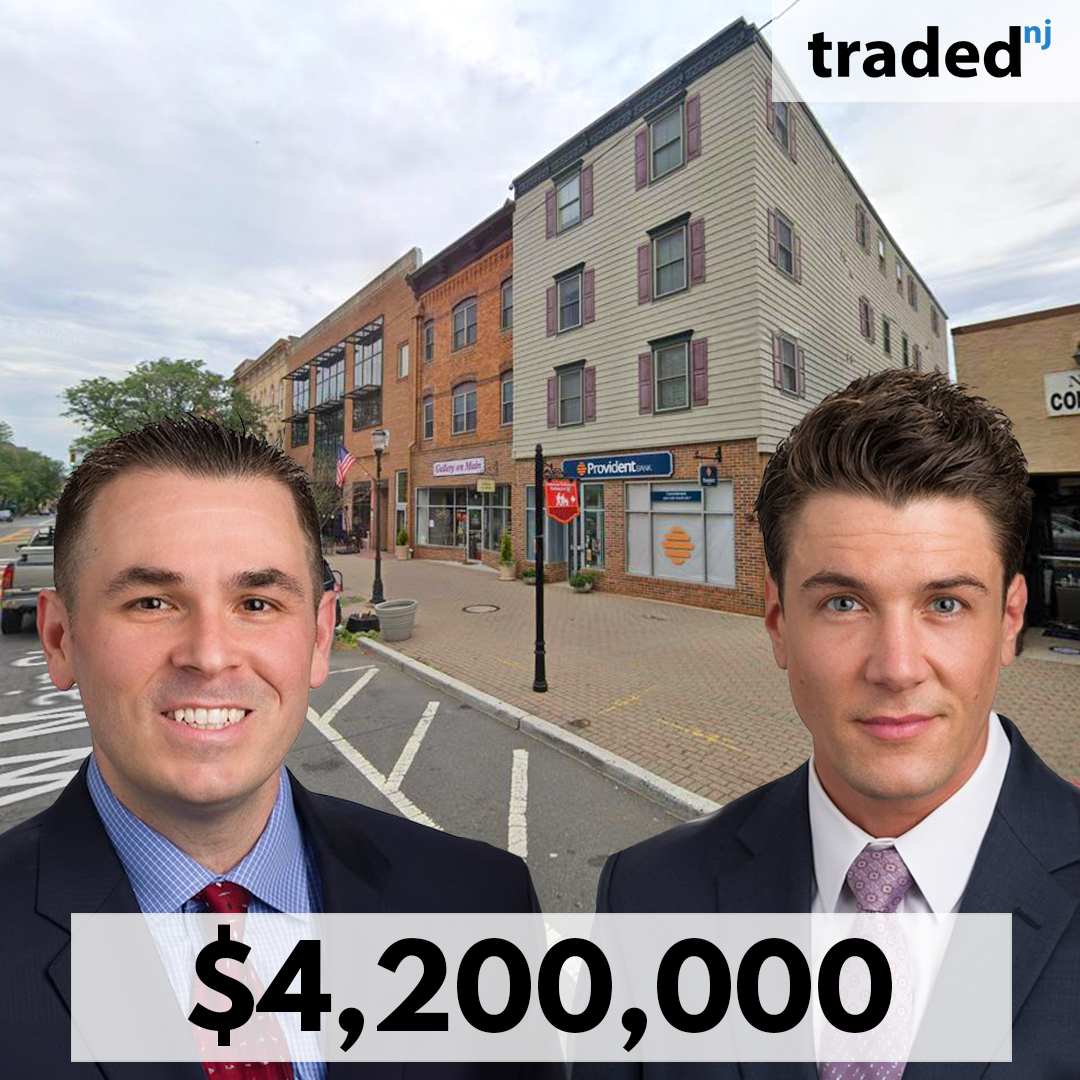 SALE
IMAGE: Alan Cafiero & Brent Hyldahl
DATE: 05/02/2024
ADDRESS: 28-32 West Main Street
MARKET: Somerville
ASSET TYPE: Multifamily

BUYER: Harborpoint Residential
BROKERS: Alan Cafiero  & Brent Hyldahl - Mar...

View Post on Traded:traded.co/deals/new-jers…