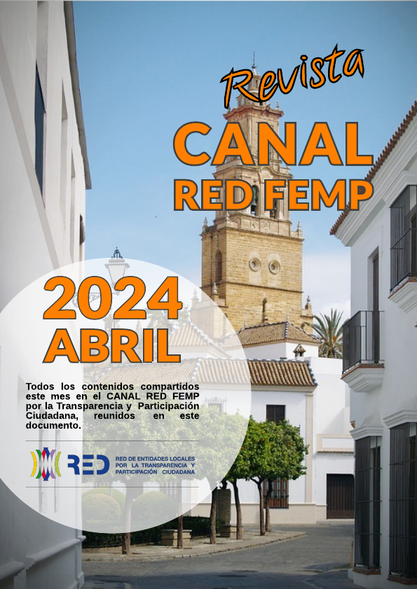 Revista Canal RED FEMP abril 2024 sco.lt/53jWka Todos los contenidos compartidos en el Canal RED FEMP durante el mes de abril de 2024, reunidos en un único archivo.