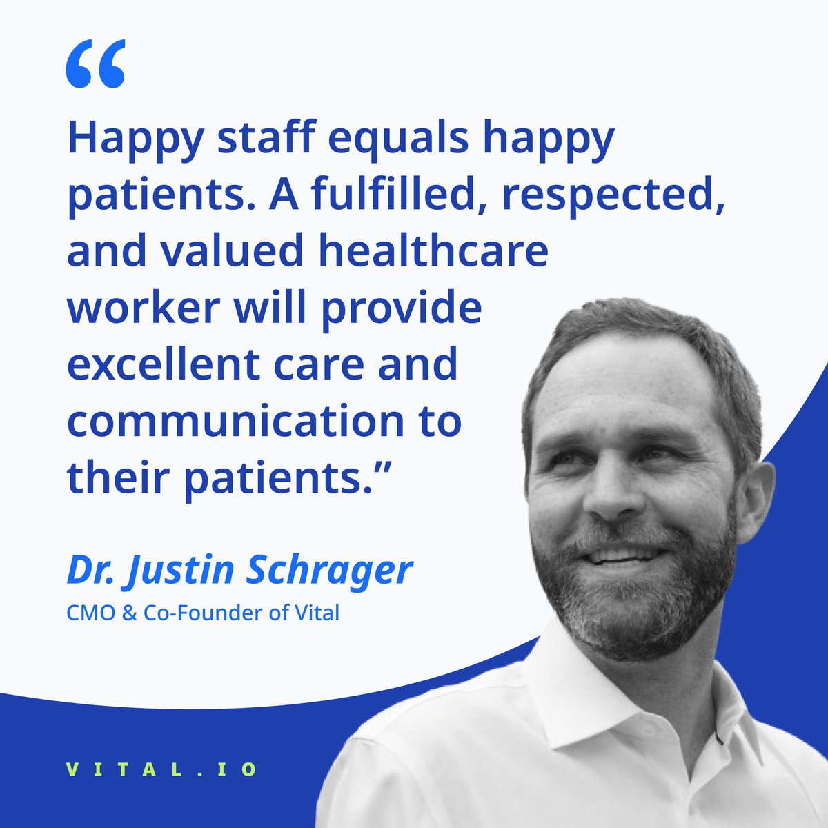As #PXWeek ends, Dr. Justin Schrager of @Vital_io highlights how AI & technology can reshape patient care & boost staff morale. 

👉 Read the blog: vital.ac/3Uo3Q7n

#healthcare #patientexperience #blog