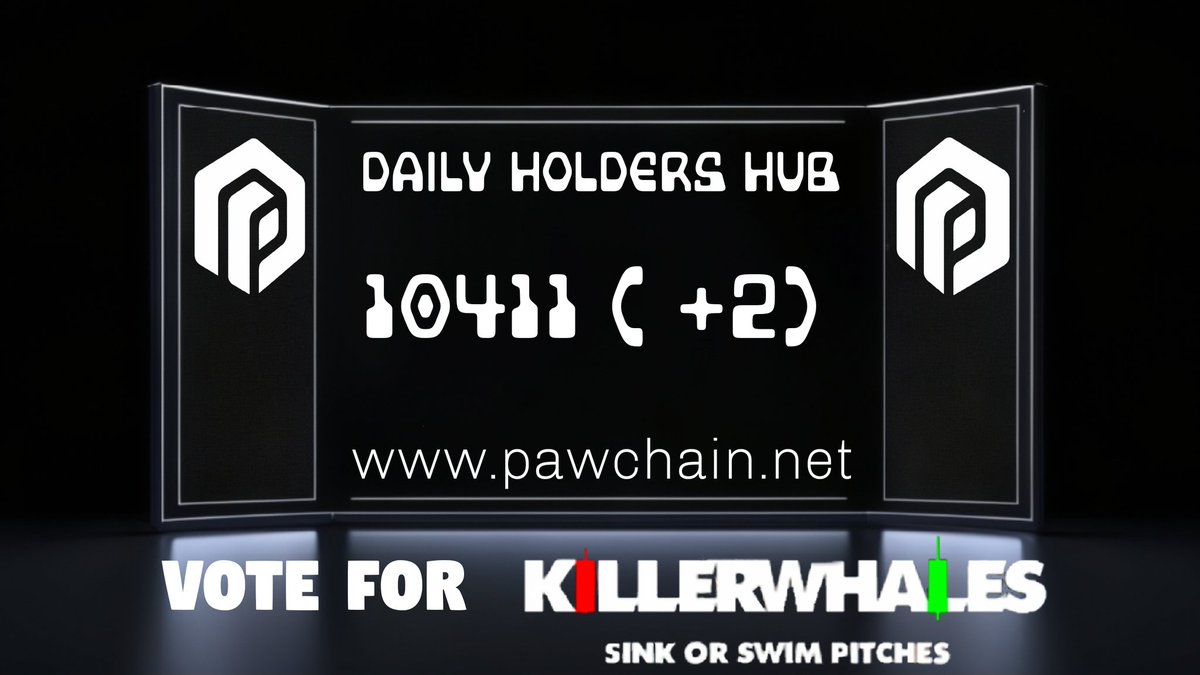 #PAWSWAP Daily Holders Hub - May 03, 2024 - $Paw #PAWChain @PawChain #Crypto #Ethereum #PAWSWAP #fridaymorning @KillerWhalesTV #killerwhales #vote