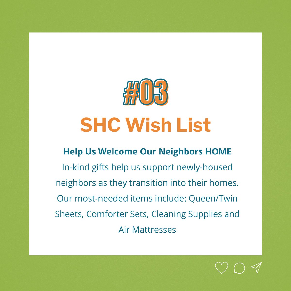 🌟 Missed our Neighbor of the Year event last Thursday? No worries! You can still make a difference and support your Charlotte neighbors. 
Purchasing a table for Chefs of Charlotte
Join us at our Brewer's Ball
Purchase an item off of our wish list