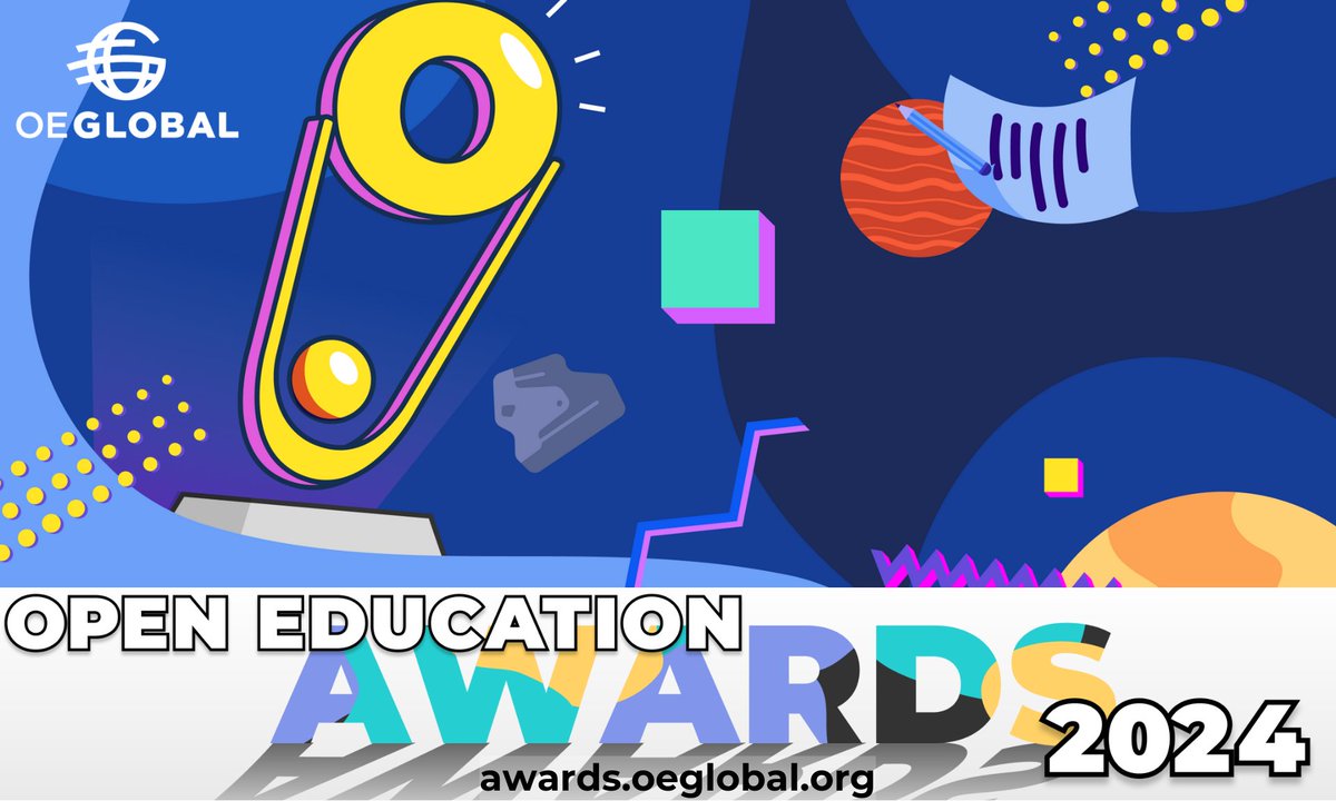 #OEAwards24 🏅Who or What Inspires You?

#OEAwards is nearly here ... put your thinking caps on – who are the people that inspire you? What are the platforms that you use for your #openeducation work?

Nominations open on May 13. 

More details: bit.ly/3WqbTmT