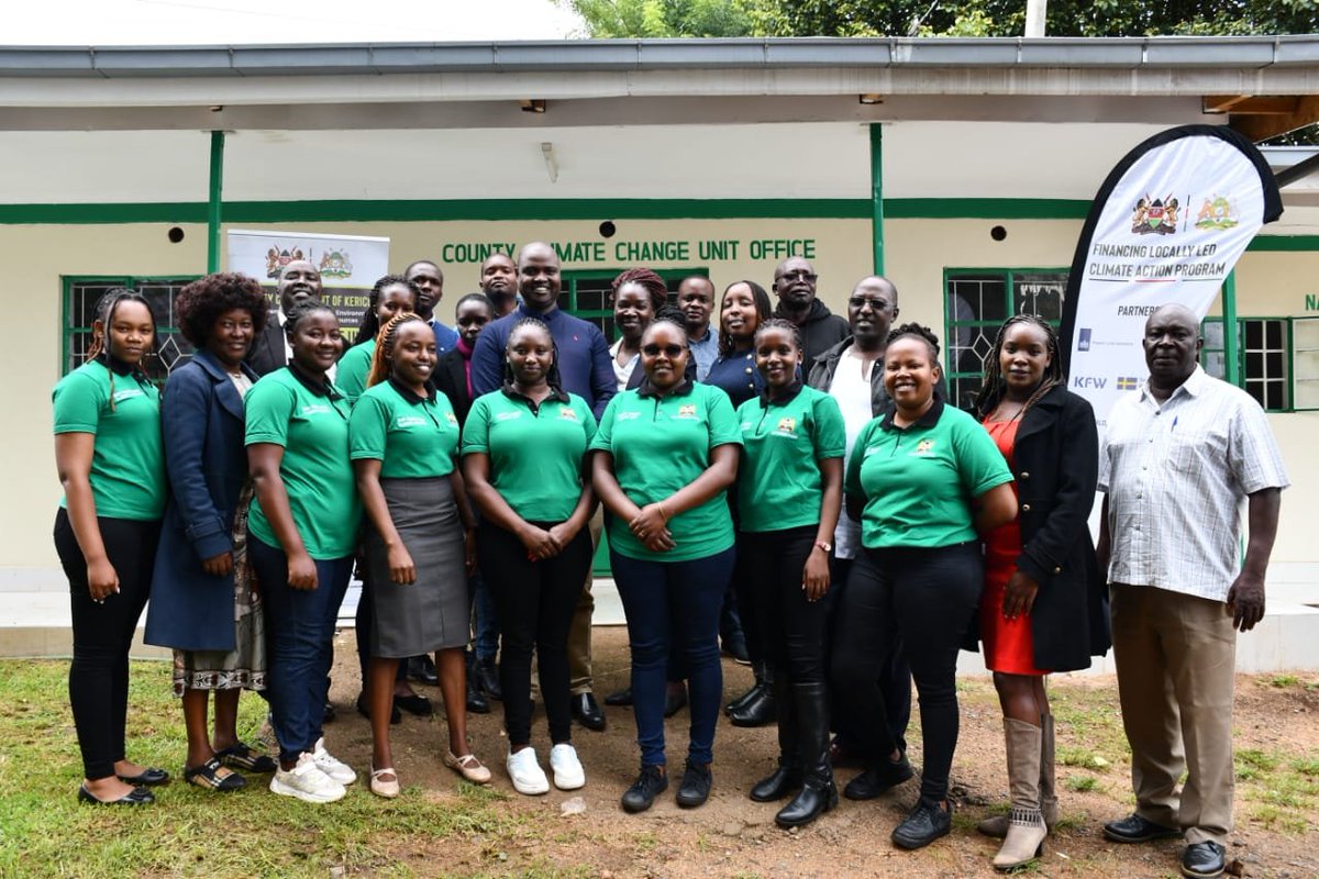 The National Treasury's Program Implementation Unit (PIU) together with Kericho County Climate Change Unit (CCCU) undertake environmental and social safeguards screening exercise for the FLLoCA funded projects.
@FLLOCAKenya @EnviClimateC_Ke @climate_ke